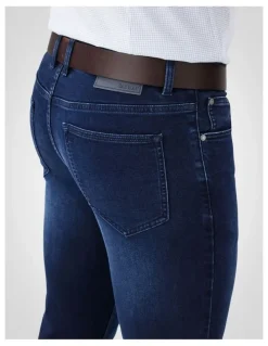 GAZMAN Knit Denim Modern Fit Jean in Indigo