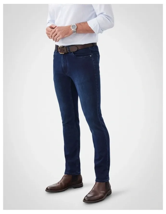 GAZMAN Knit Denim Modern Fit Jean in Indigo