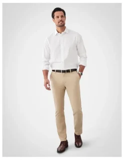 GAZMAN Modern Chino Pant in Camel