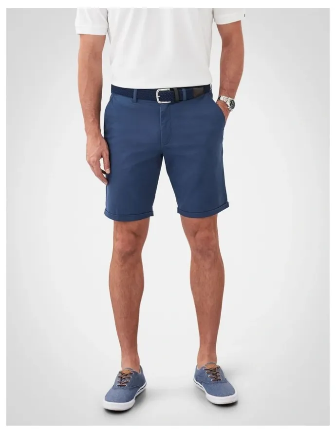 GAZMAN Modern Club Stretch Shorts in Blue