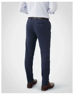 GAZMAN Modern Tapered Chino Pant in Navy