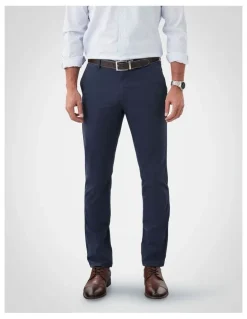 GAZMAN Modern Tapered Chino Pant in Navy