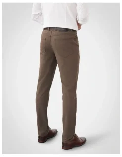GAZMAN Stretch Bedford Cord in Brown