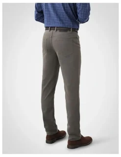 GAZMAN Stretch Bedford Cord Trouser in Green