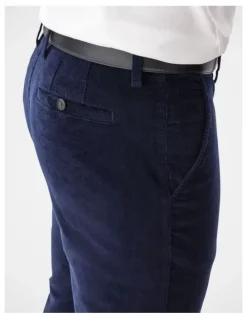 GAZMAN Stretch Cord Pant in Navy