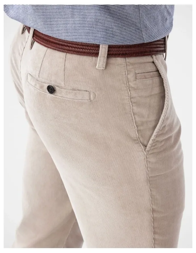 GAZMAN Stretch Cord Pant in Sand