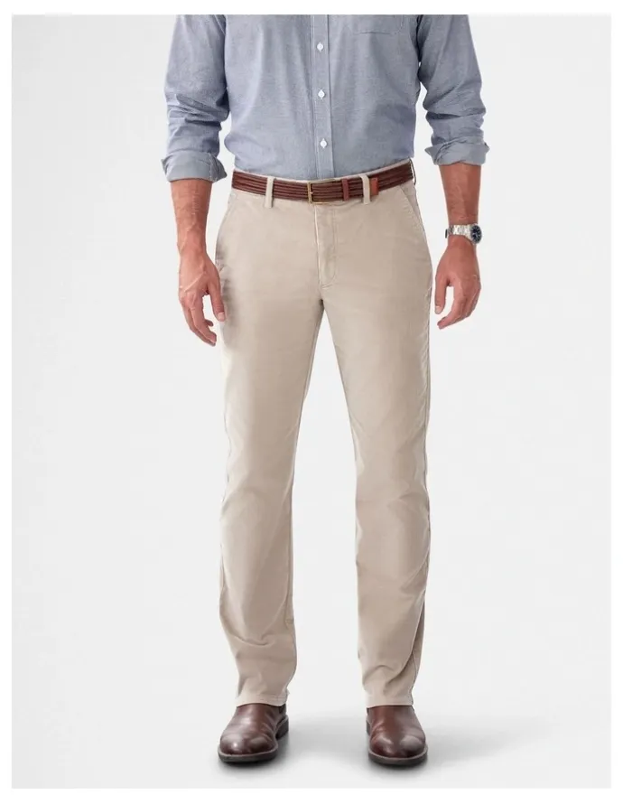 GAZMAN Stretch Cord Pant in Sand
