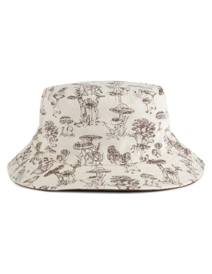 Gilroy Mushroom Bucket Hat in Brown