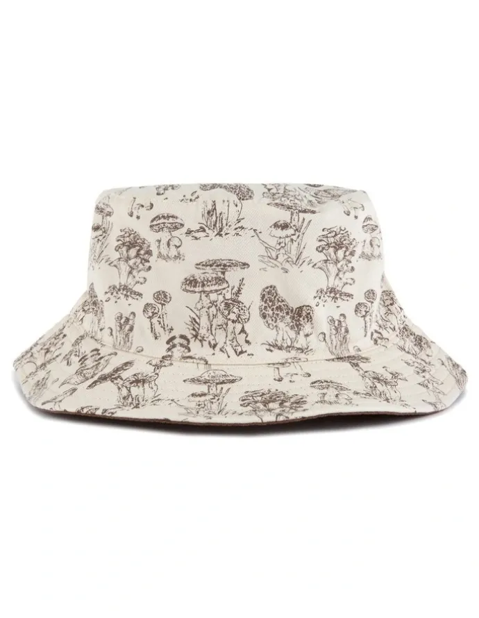 Gilroy Mushroom Bucket Hat in Brown