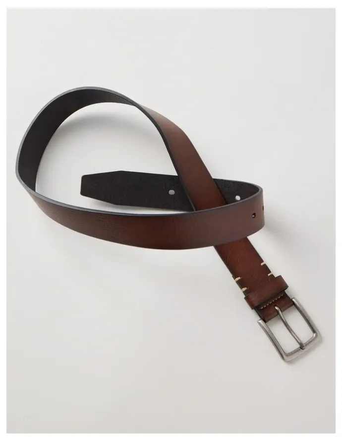 Grab Casual Leather Jean Belt Tan Belt Tan