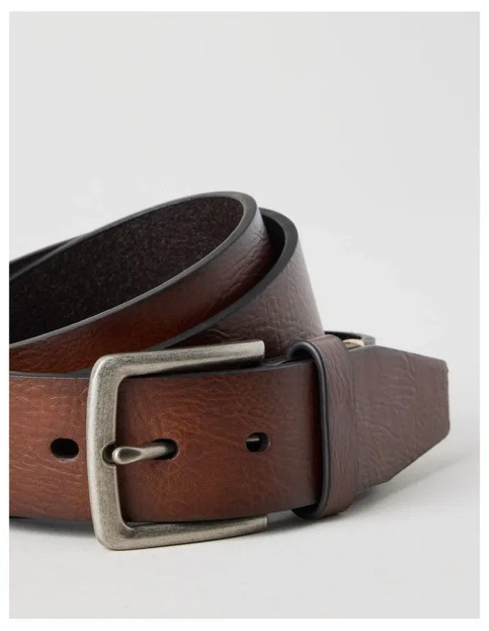 Grab Casual Leather Jean Belt Tan Belt Tan