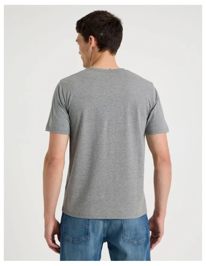 Grab Crew Neck T-Shirt in Charcoal