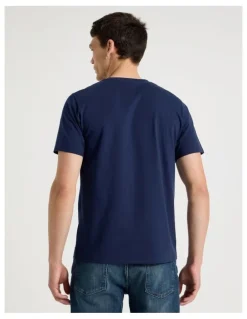 Grab Crew Neck T-Shirt in Navy