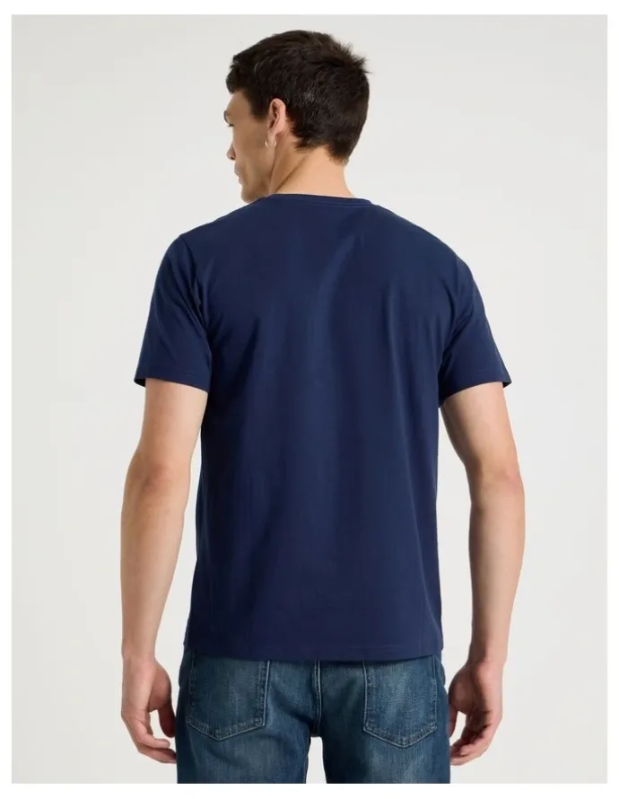 Grab Crew Neck T-Shirt in Navy