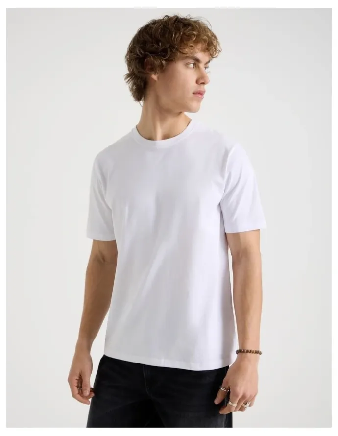 Grab Crew Neck T-Shirt in White