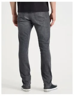 Grab Long Slim Jeans in Charcoal