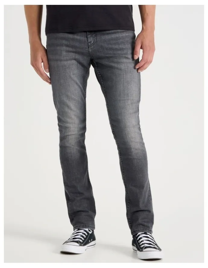 Grab Long Slim Jeans in Charcoal