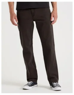 Grab Regular Straight Jeans in Brown