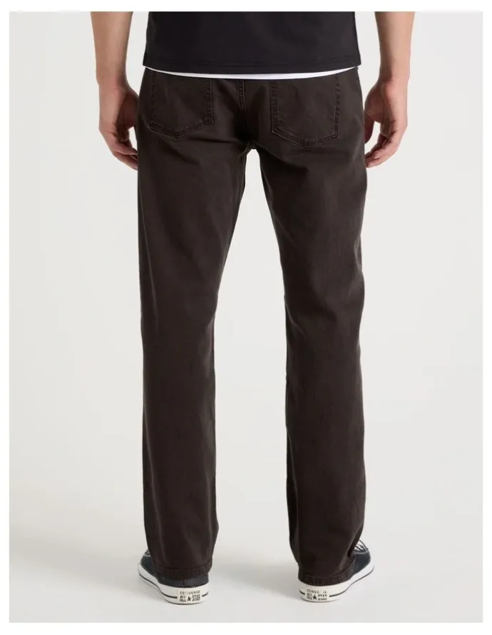 Grab Regular Straight Jeans in Brown