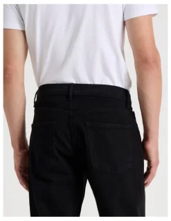 GRAB Regular Straight Jeans in Black