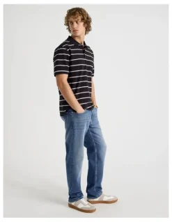 Grab Regular Straight Jeans in Light Blue