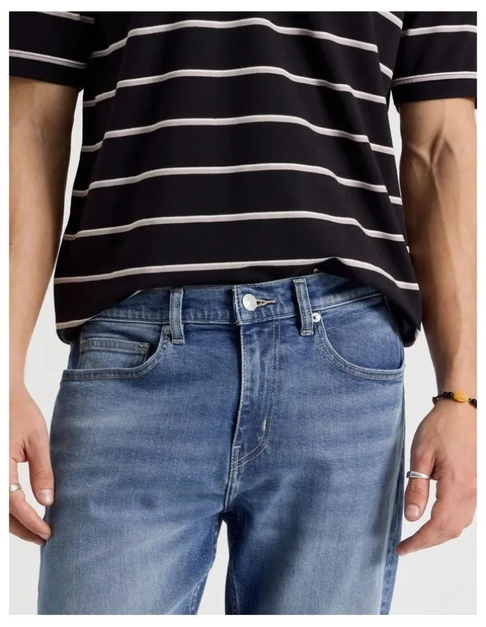 Grab Regular Straight Jeans in Light Blue