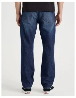 Grab Regular Straight Performance Jeans in Dark Denim