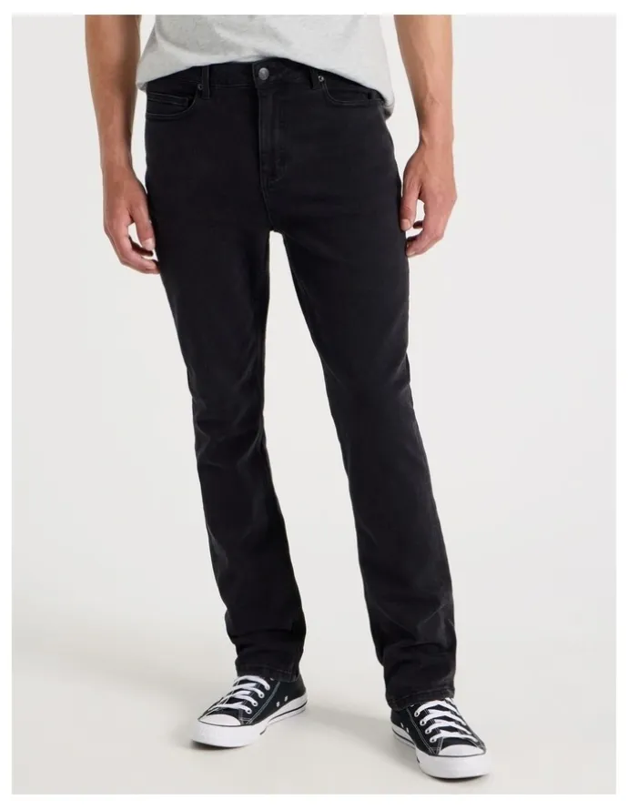 Grab Regular Tapered Jeans Black