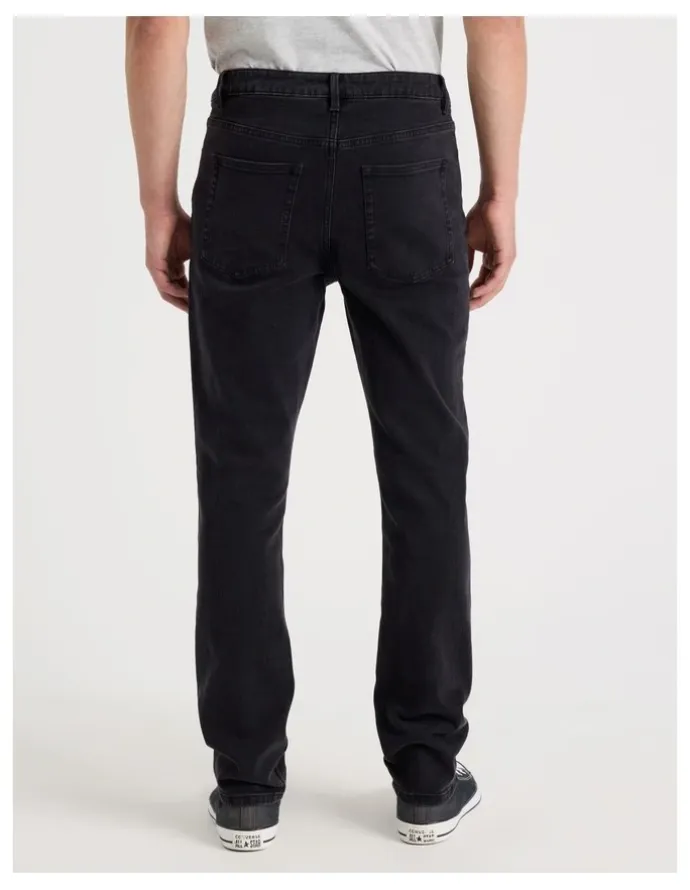 Grab Regular Tapered Jeans Black
