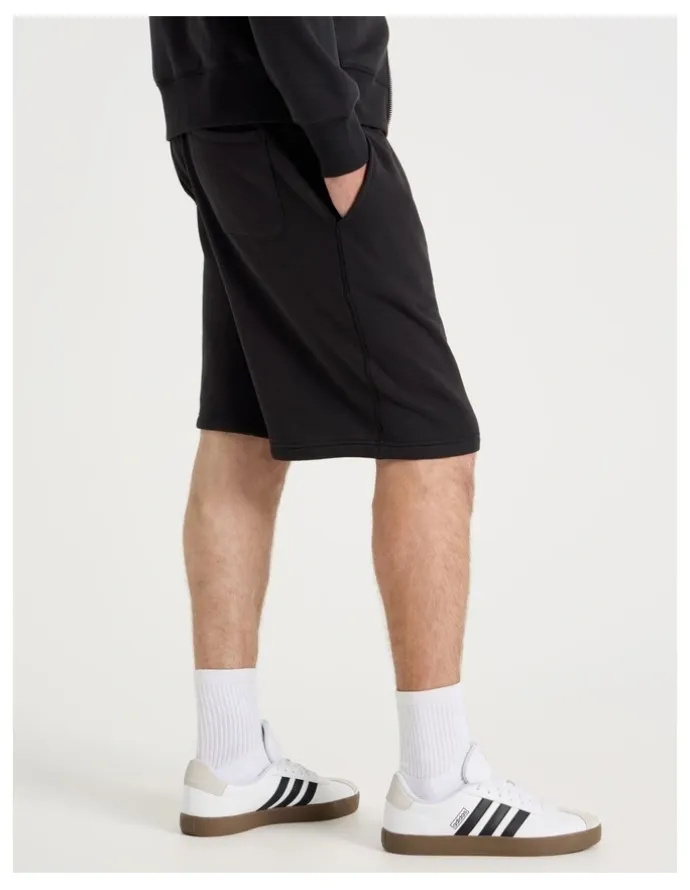Grab Relaxed Sweat Short in Black