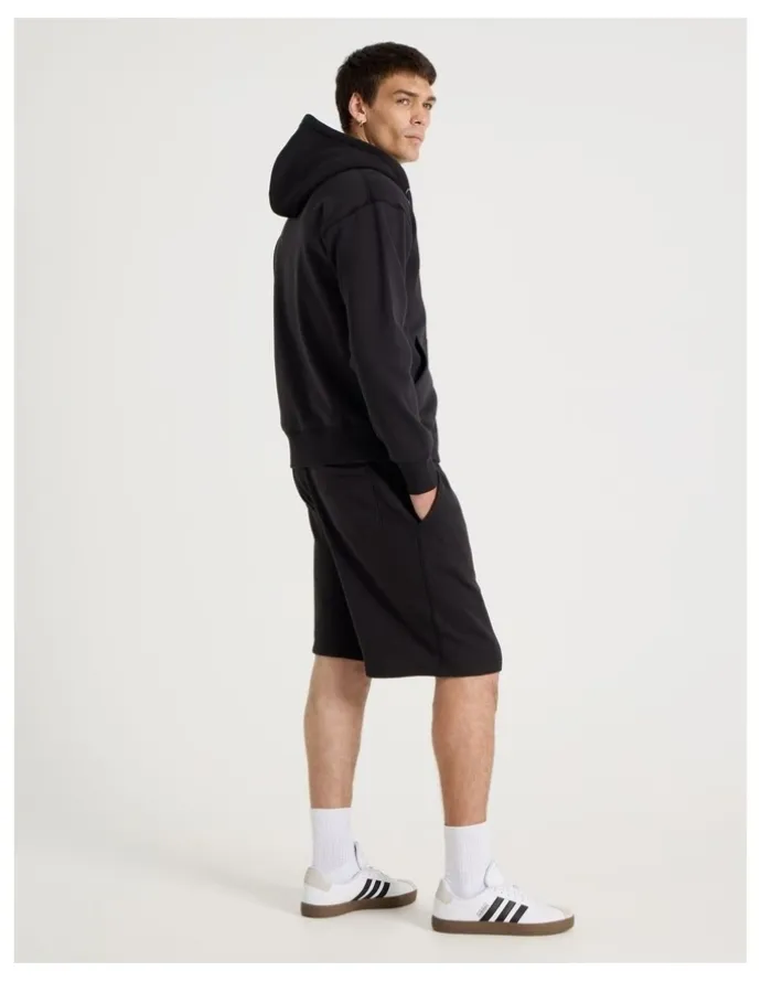 Grab Relaxed Sweat Short in Black