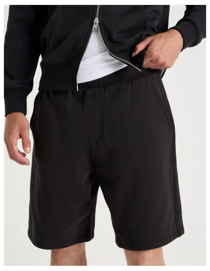 Grab Relaxed Sweat Short in Black