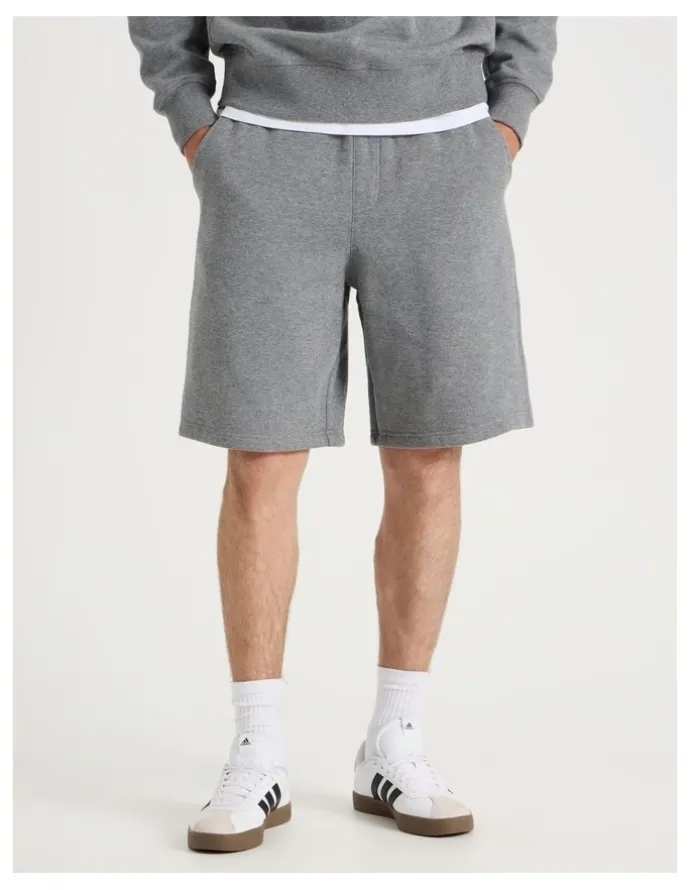 Grab Relaxed Sweat Short in Charcoal