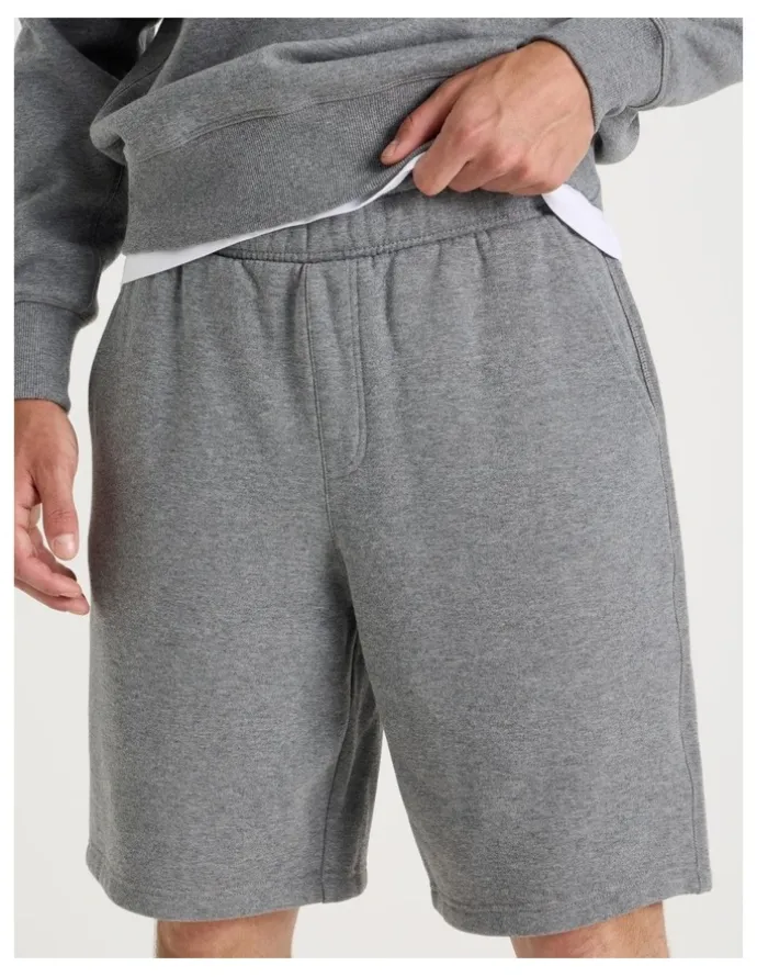 Grab Relaxed Sweat Short in Charcoal