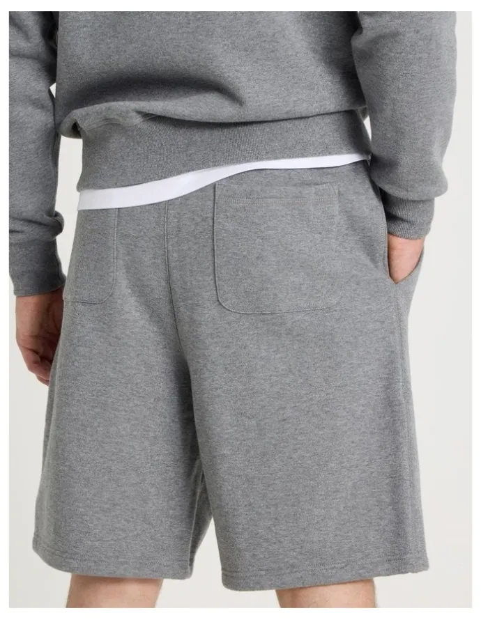 Grab Relaxed Sweat Short in Charcoal