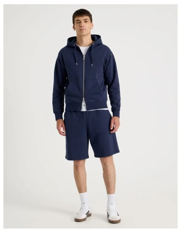 Grab Relaxed Sweat Short in Navy