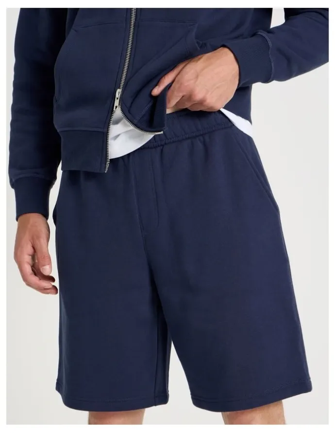 Grab Relaxed Sweat Short in Navy