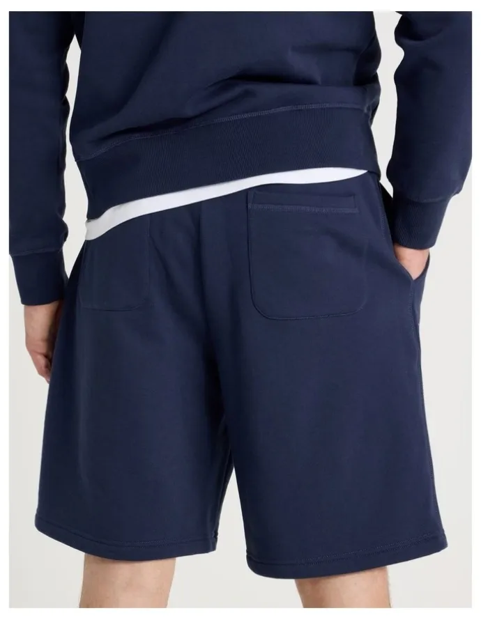 Grab Relaxed Sweat Short in Navy