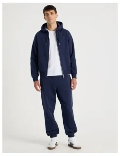 Grab Relaxed Trackpant in Navy
