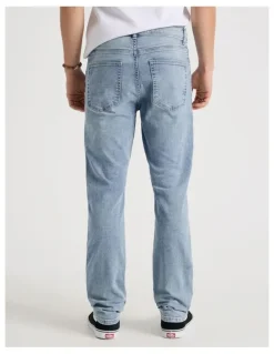 Grab Slim Jeans in Light Blue