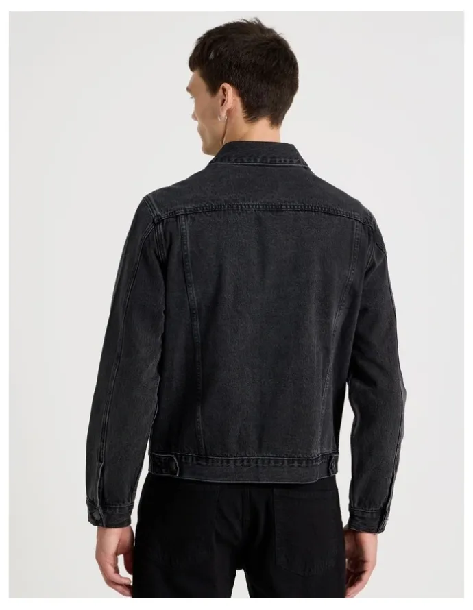 Grab Type 3 Trucker Jacket in Black