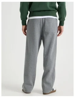 Grab Wide Leg Trackpant in Charcoal