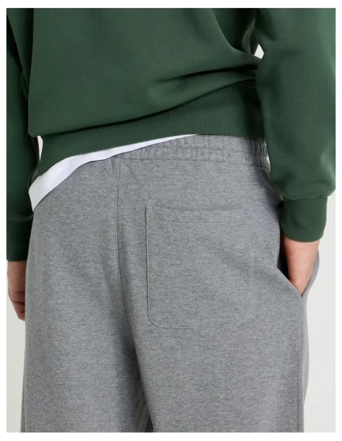 Grab Wide Leg Trackpant in Charcoal