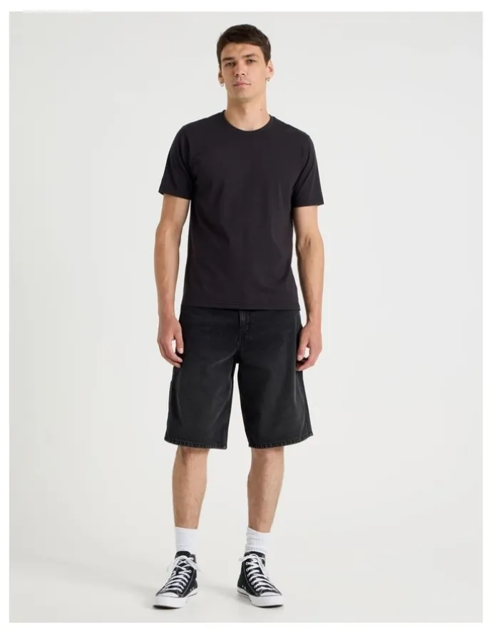 Grab Workwear Relaxed Shorts in Black