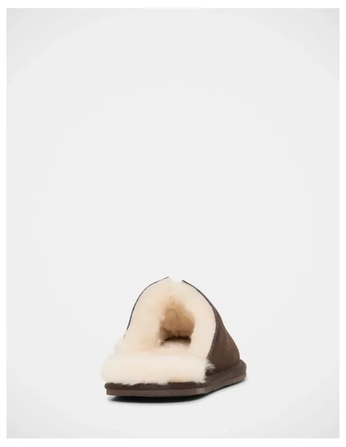 Grosby Adrian II Slippers in Chocolate