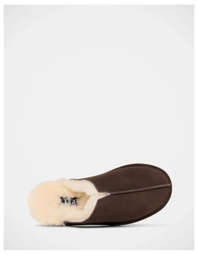 Grosby Adrian II Slippers in Chocolate