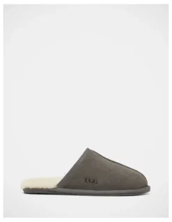 Grosby Adrian Scuff Slippers in Grey