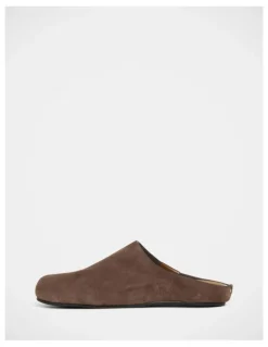 Grosby Albert Slippers in Chocolate