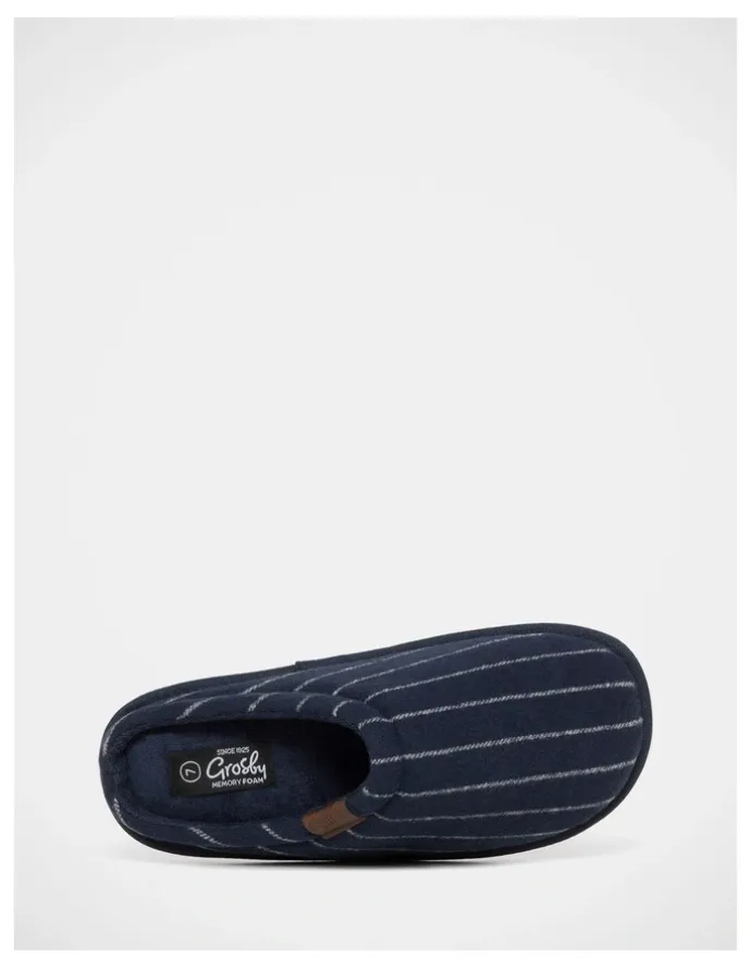 Grosby Louis II Slippers in Navy