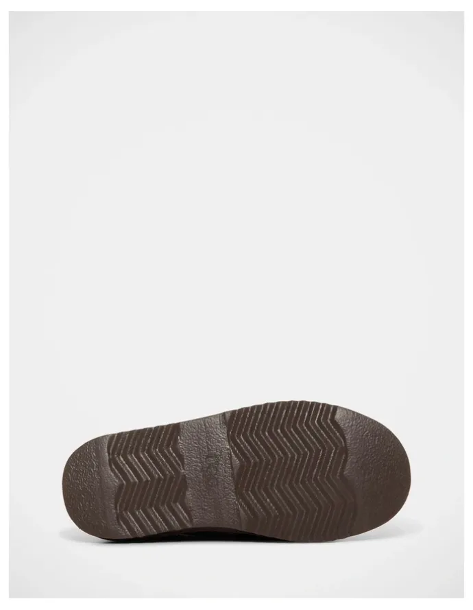 Grosby Theodore Slippers in Chocolate